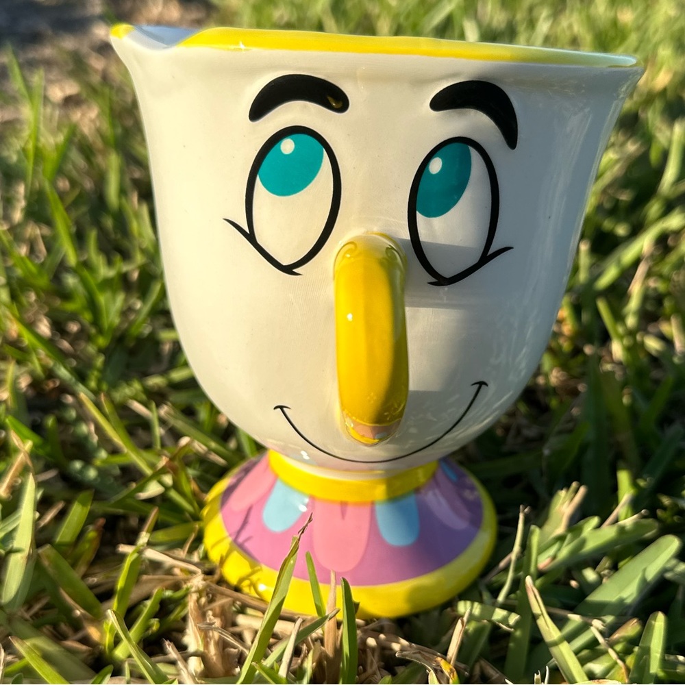 Disney Beauty And The Beast Chip 3D Figural 20 Ounce Ceramic Mug Coffee Cup